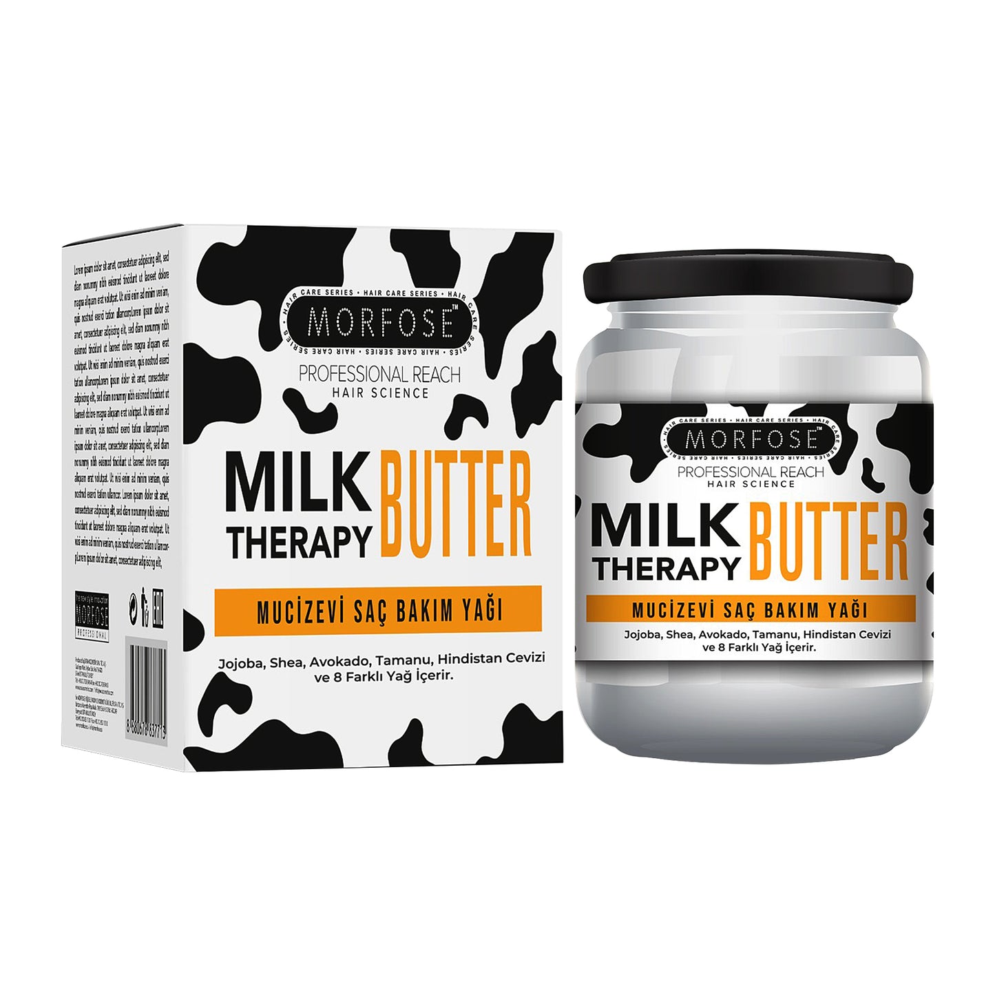 🌟 MORFOSE PROFESSIONAL MILK THERAPY MILK BUTTER TREATMENT 6.76OZ (MMTMB)