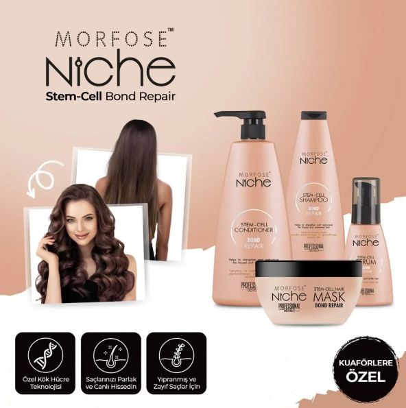 MORFOSE NICHE PROFESSIONAL STEM-CELL BOND REPAIR SERUM 3.4oz (MNBRHS)