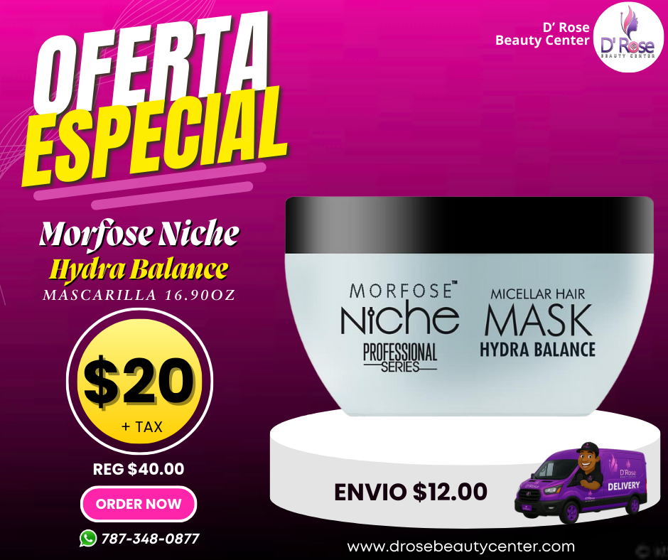 ✨ Morfose Niche Hydra Balance Mask 16.9oz ✨