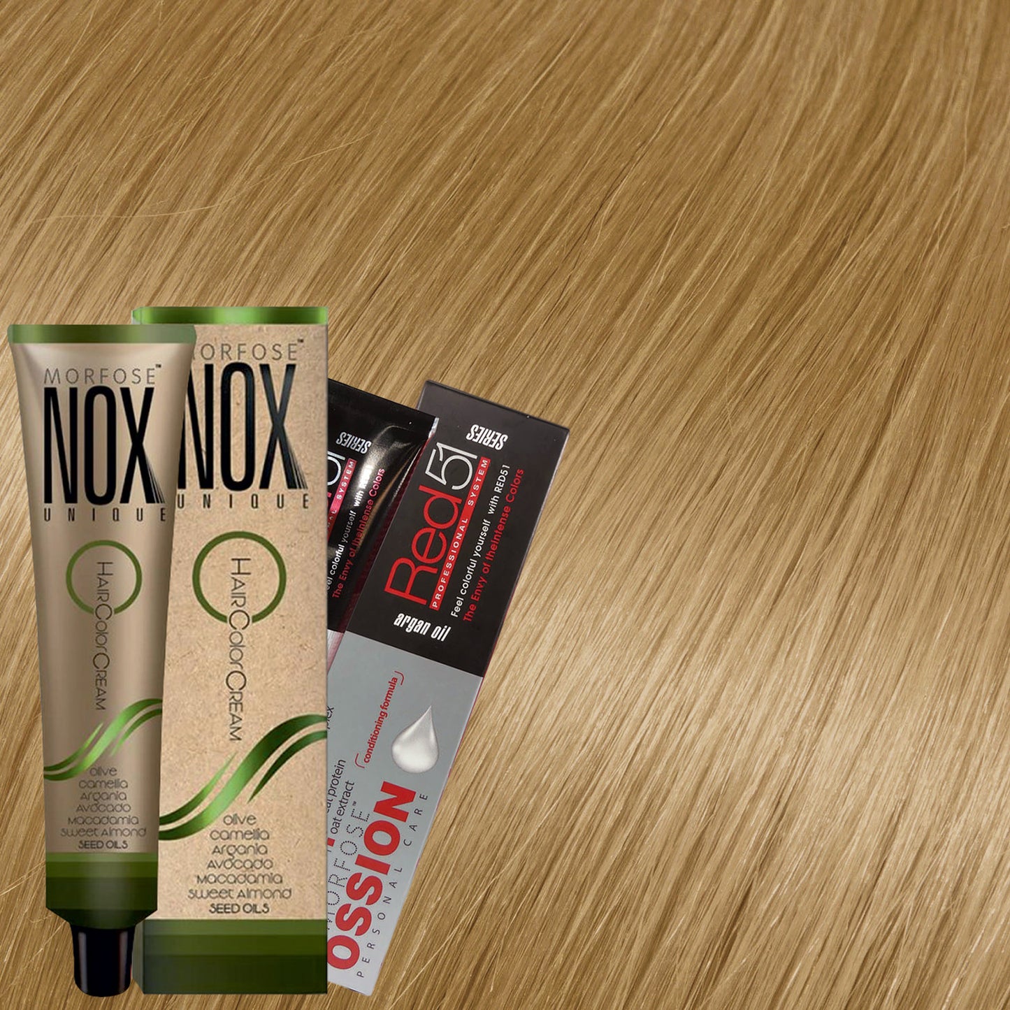 MORFOSE NOX 10 LIGHT BLONDE Crema de Coloración Profesional 60ml