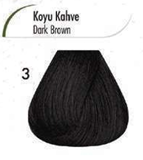 MORFOSE NOX 3 DARK BROWN – Crema de Coloración Profesional 2.11 OZ
