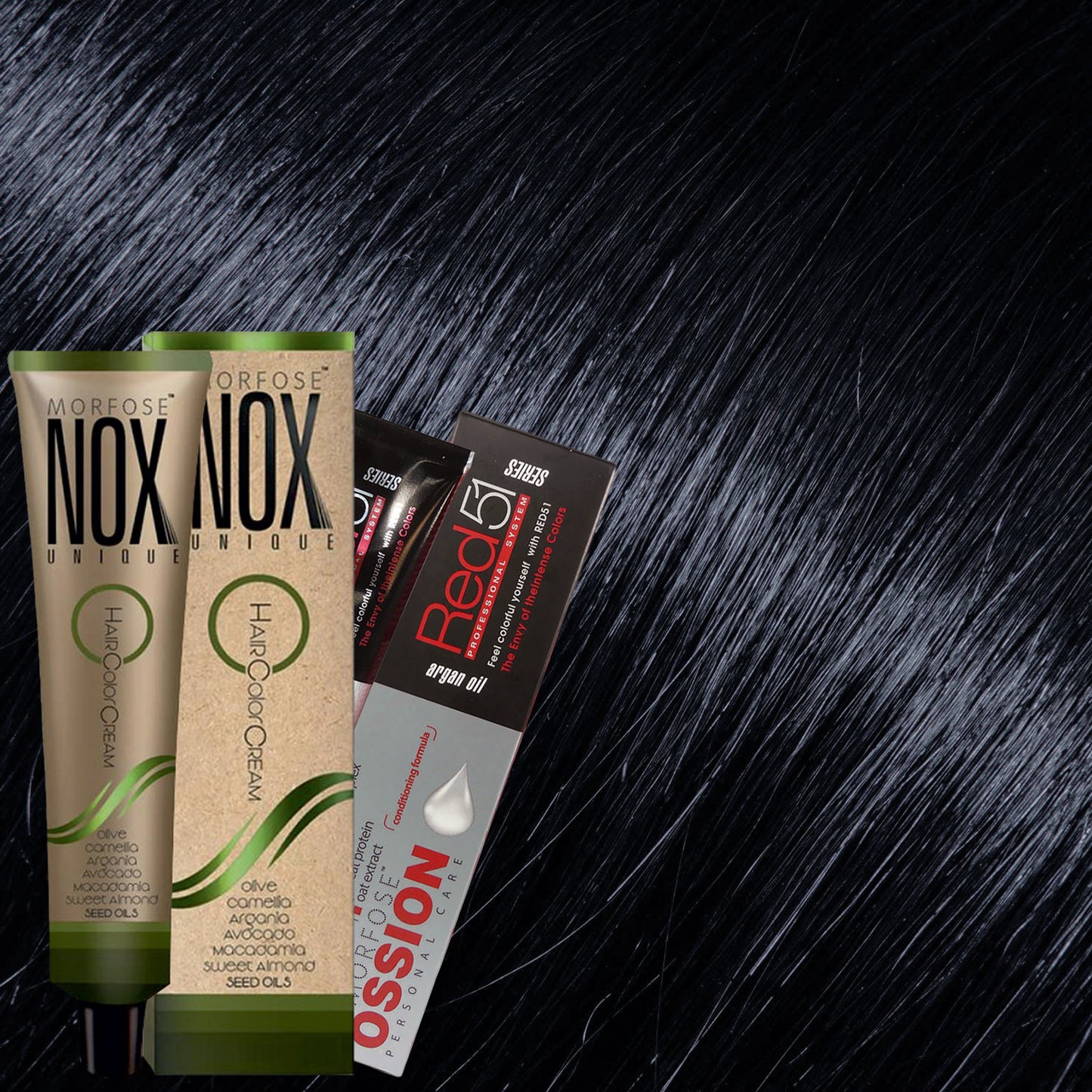 MORFOSE NOX 1.1 BLUE NEGRO – Crema de Coloración Profesional 2.11 OZ
