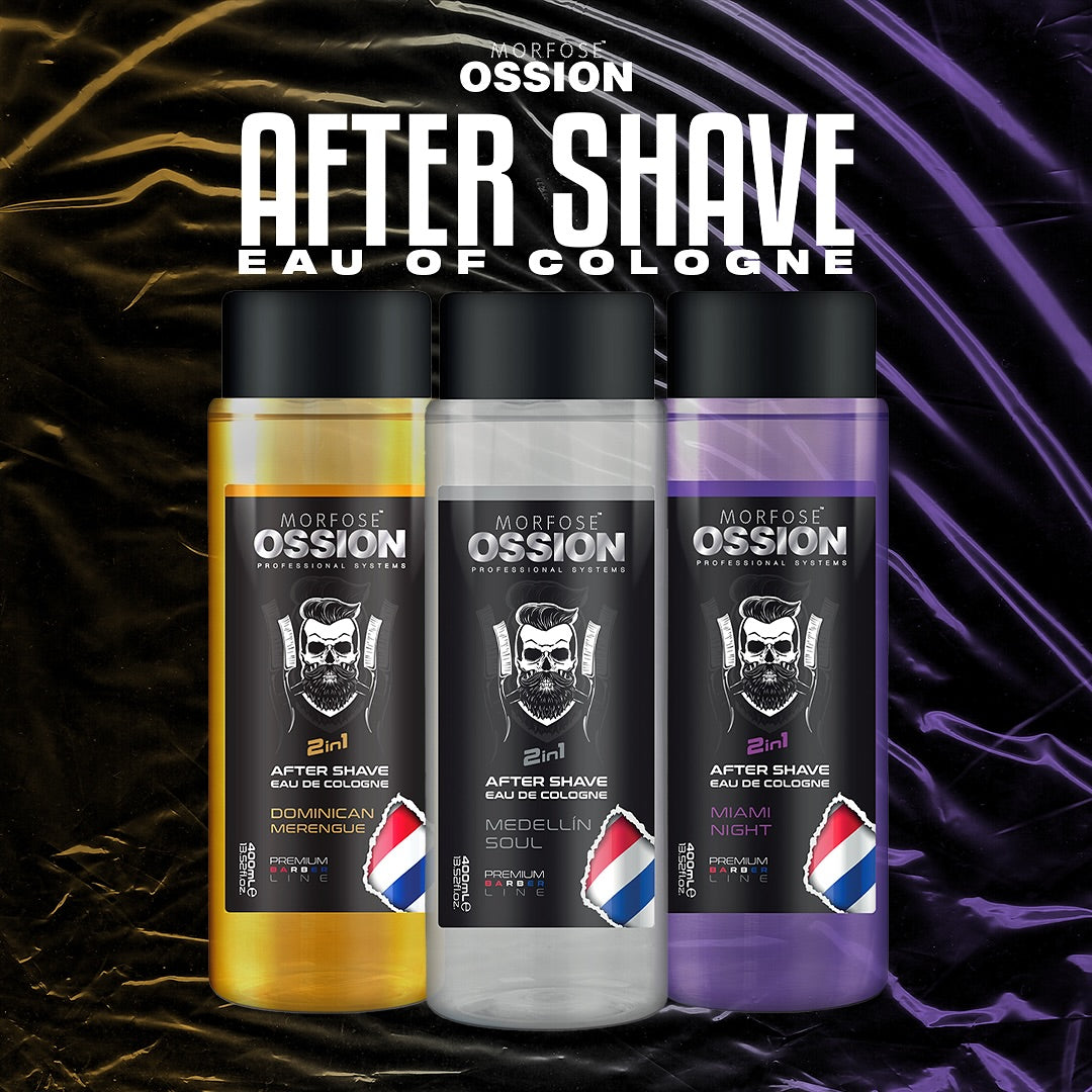 🥇 Ossion After Shave 2-en-1 Medellín Soul (13.52oz) | Calma, Hidrata y Fragancia Latina ¡Solo $6!