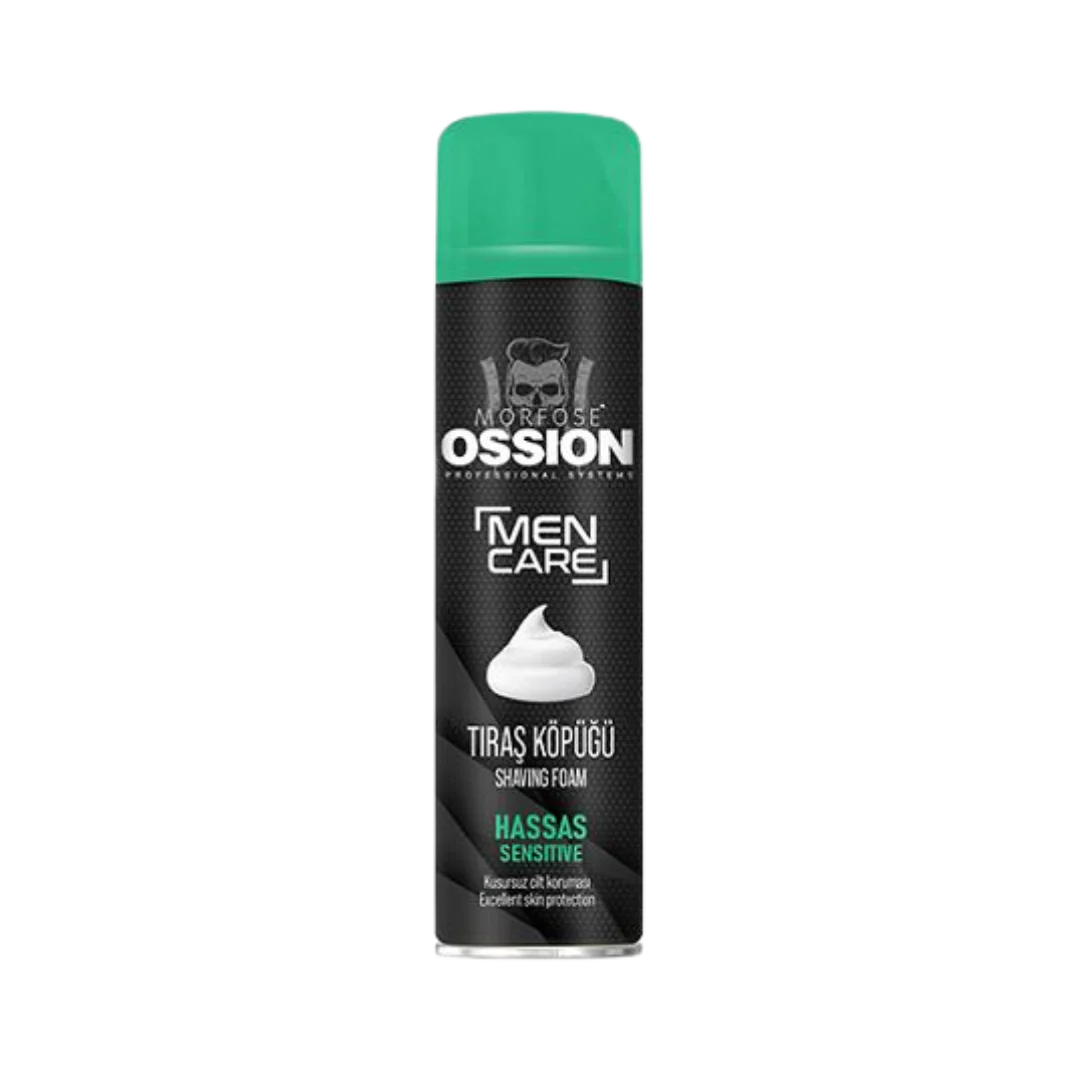 🧴 MORFOSE OSSION MEN CARE SHAVING FOAM SENSITIVE 6.7OZ (OSS100)