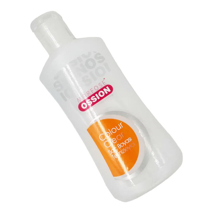 🥇 Ossion Colour Clear (6.76oz) | Quita Manchas de Tinte Rápidamente y Acondiciona el Cabello ¡Solo $3!