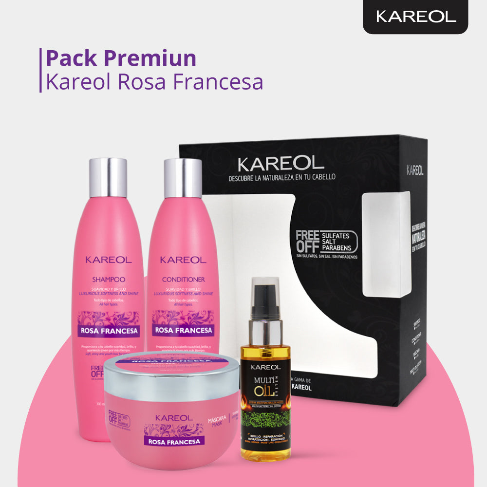 KAREOL ROSA FRANCESA KIT DE MANTENIMIENTO 4PC PK3830203