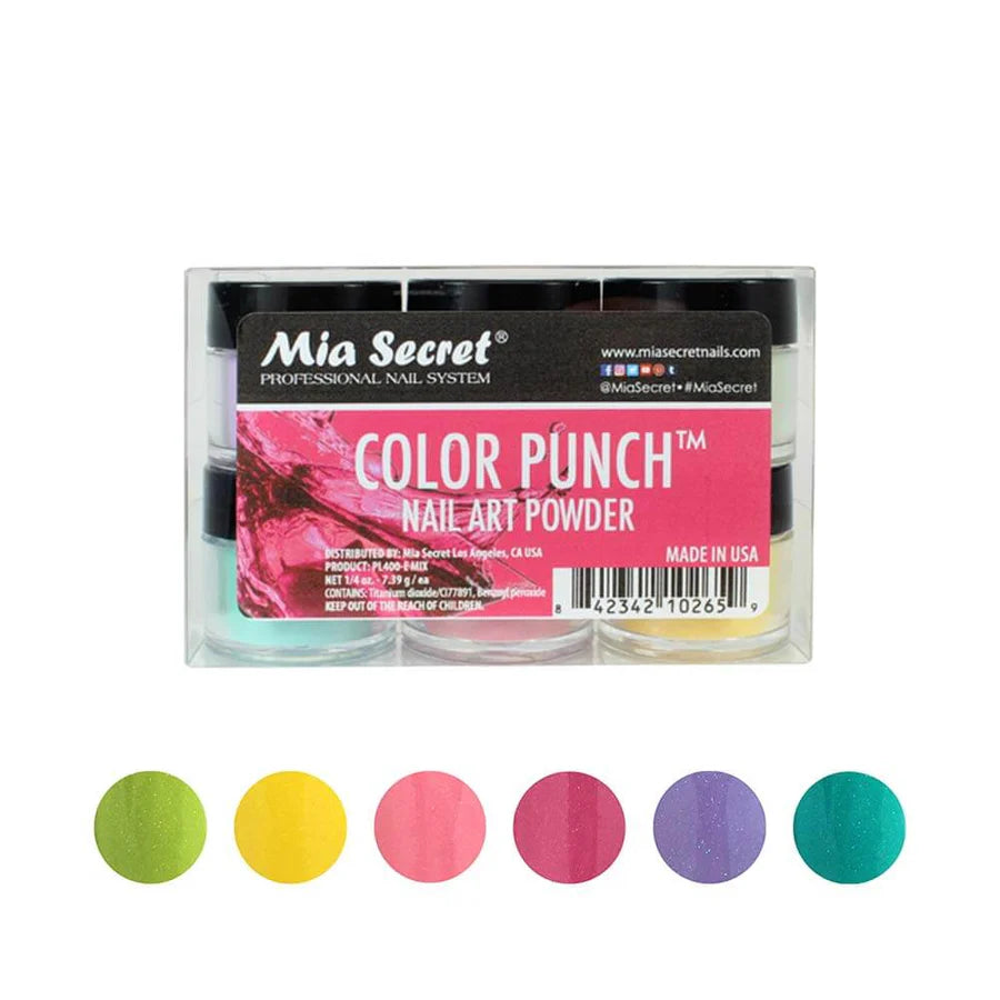 💥 MIA SECRET – COLOR PUNCH™ KIT 6 PIEZAS