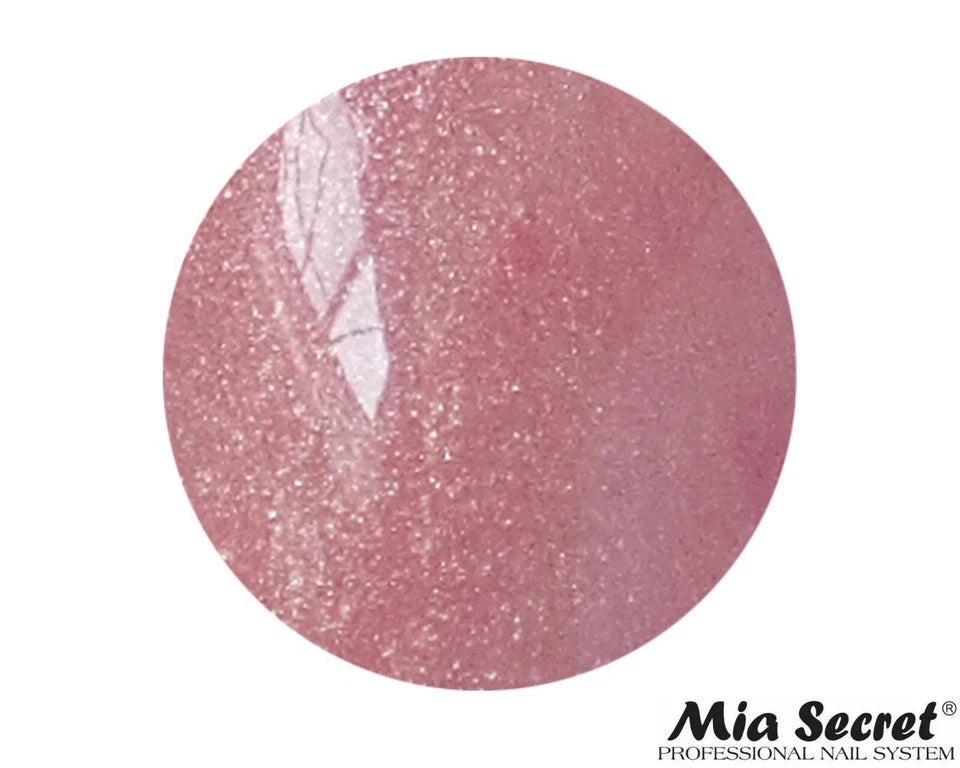 💎 Mia Secret Polvo Acrílico Rose Pearl (1/4 oz) | Colección Pearl, Acabado Rosado Nacarado PL400-PR2