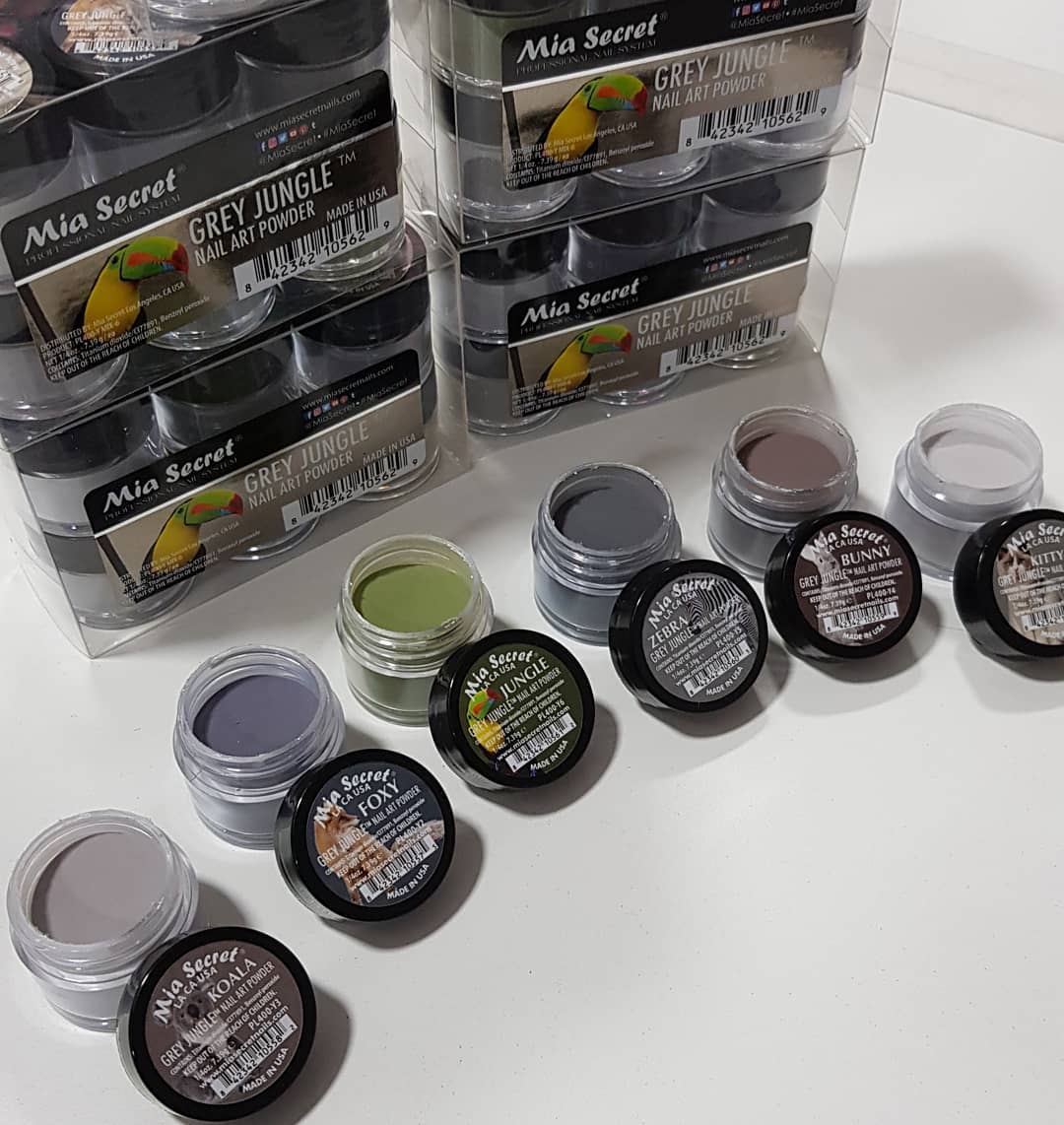 💎✨ MIA SECRET – GREY JUNGLE™ KIT 6 PIEZAS