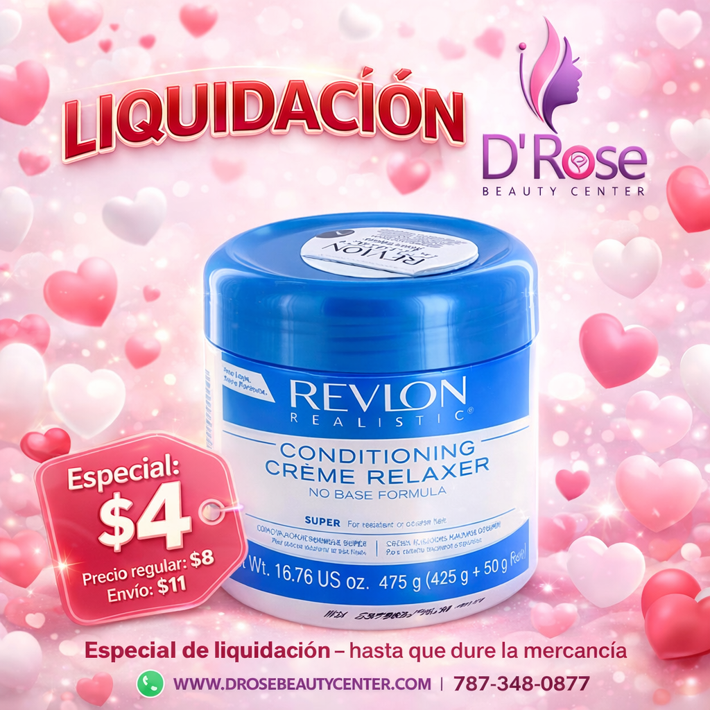 💙✨ Revlon Realistic Conditioning Crème Relaxer SUPER 16.76 oz ✨💙