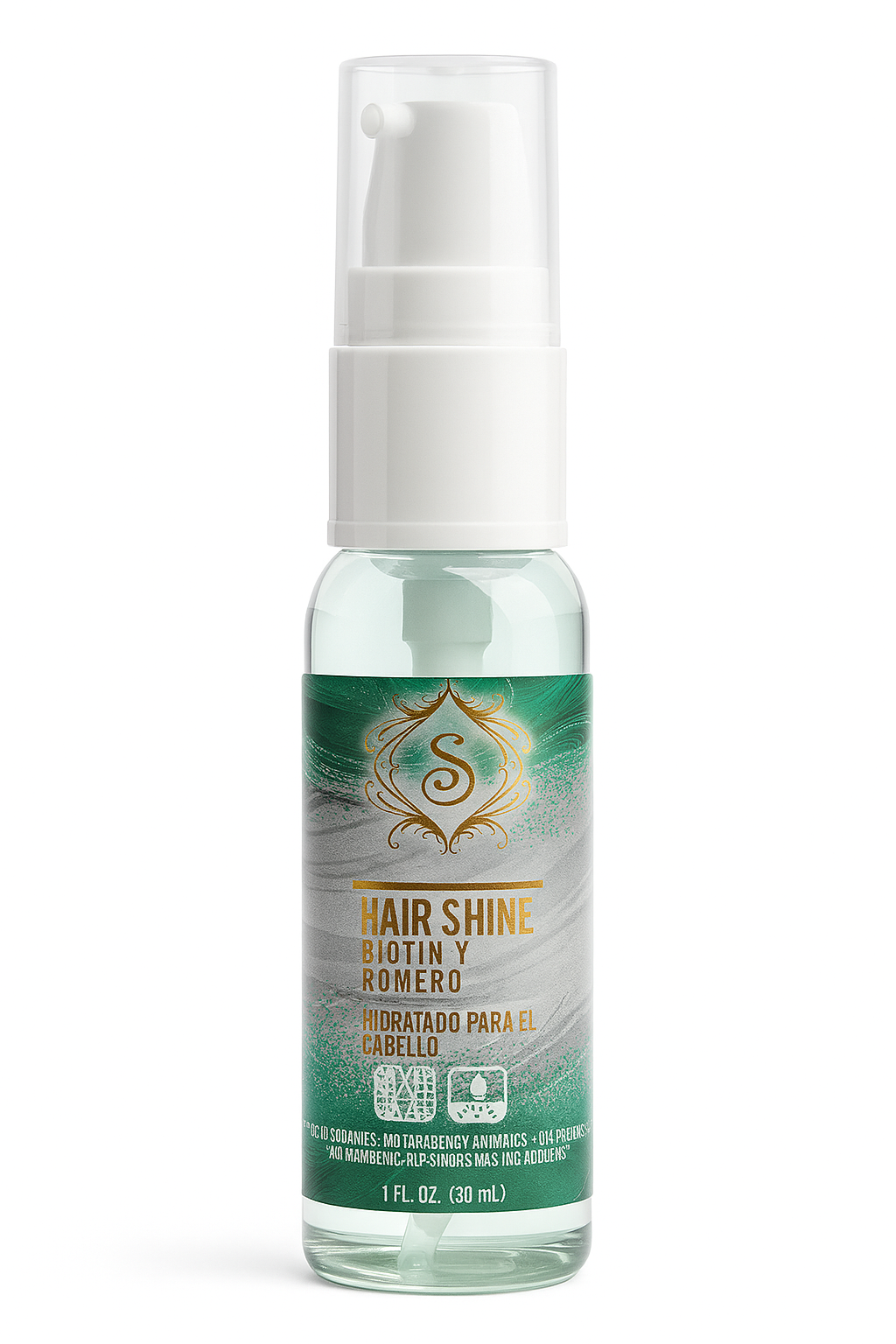 ✨ SIMONE PROFESSIONAL – GOTAS DE BRILLO BIOTINA Y ROMERO 1oz