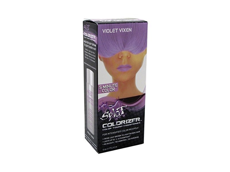 💜🔥 SPLAT Colorizer Violet Vixen 6oz · Color Intenso en 5 Minutos 🔥💜