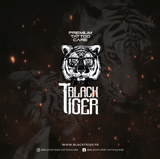 BLACK TIGER PREMIUM TATTO CARE TATTOO FOAM 90600180