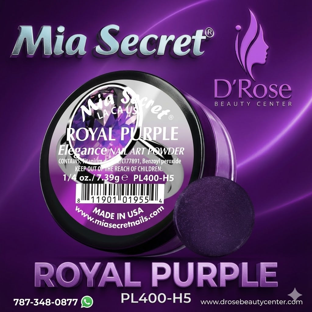 💜 Royal Purple – Elegance® Collection | Acrílico Profesional 1/4 oz