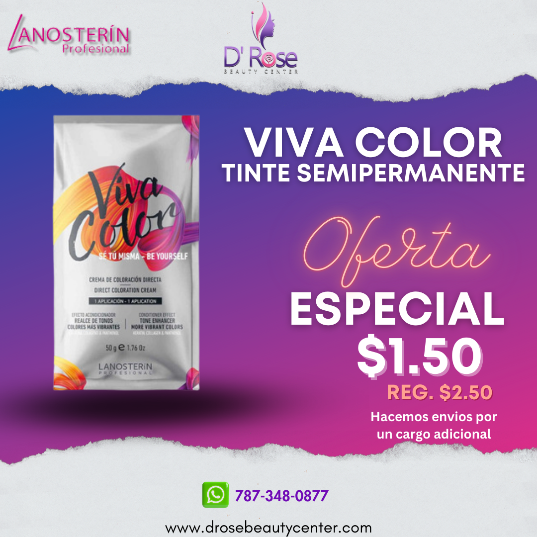 LANOSTERIN PROFESIONAL VIVA COLOR AZUL LVCBLUE