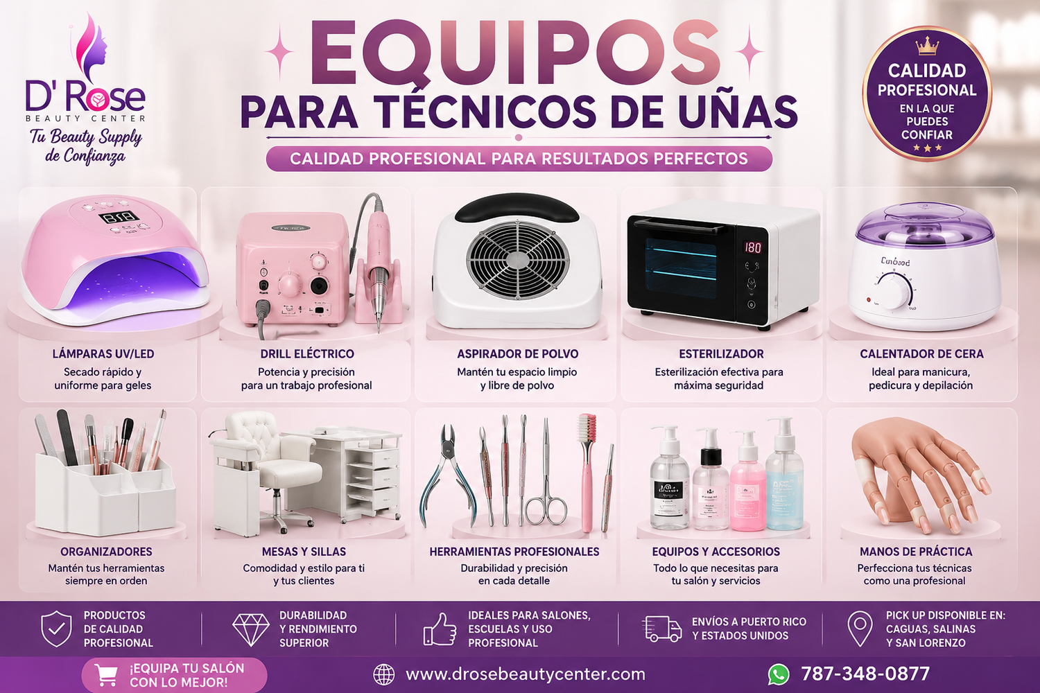 Equipos para Técnicos de Uñas