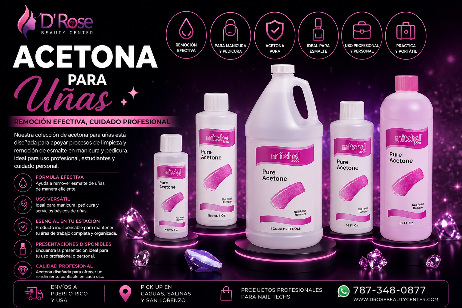 Acetona para Uñas