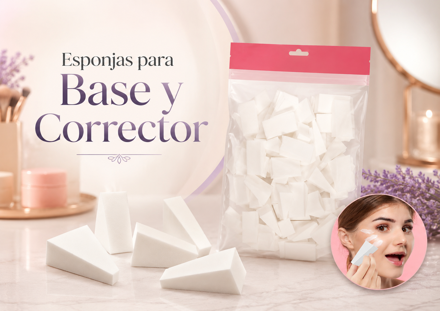 Esponjas para Base y Corrector