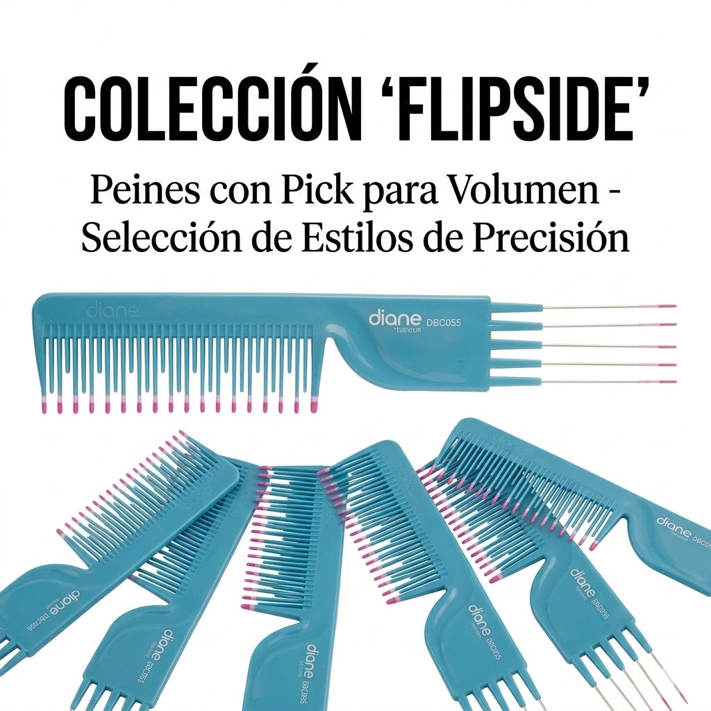 Peine Profesional con Pick para Volumen