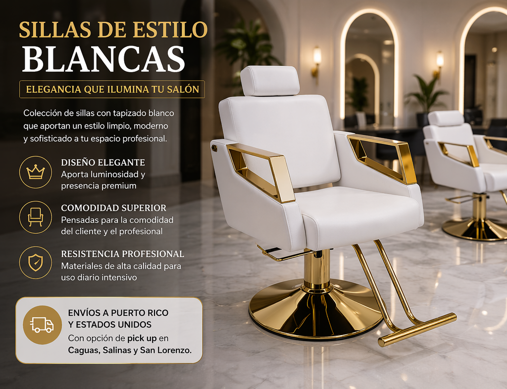 Sillas de Estilo Blancas