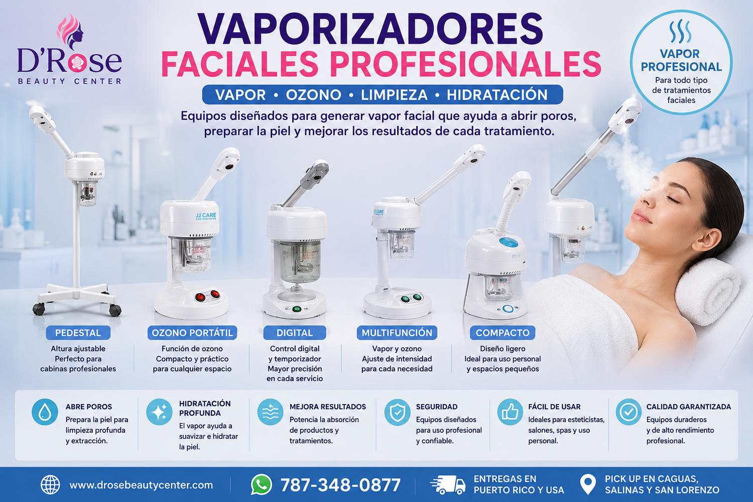Vaporizadores Faciales Profesionales