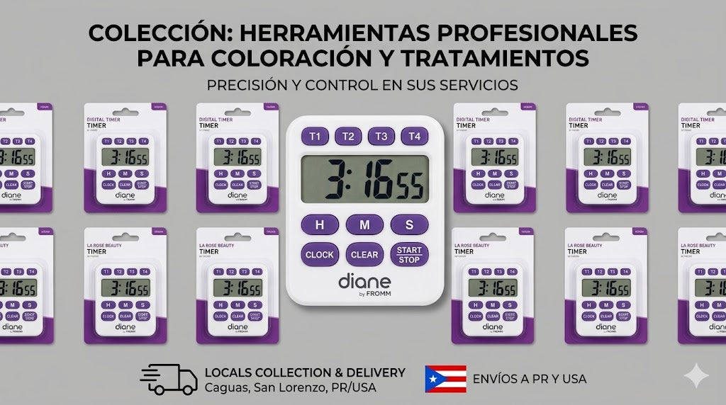 Herramientas Profesionales para Coloración y Tratamientos