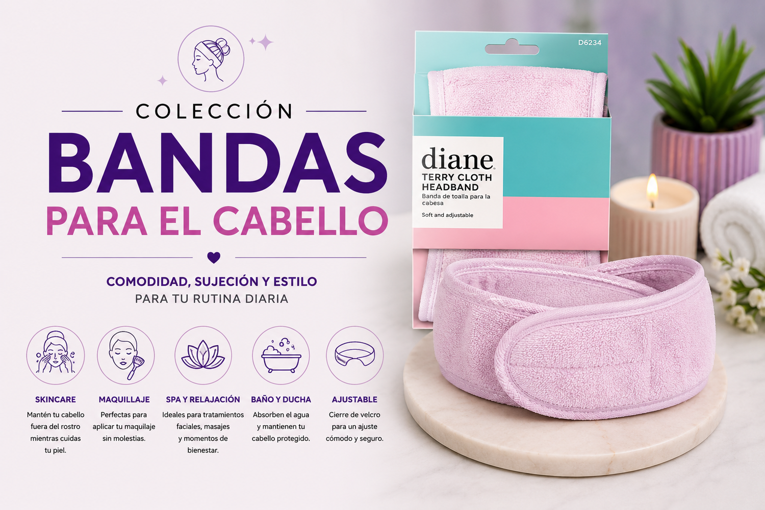 Bandas para el Cabello