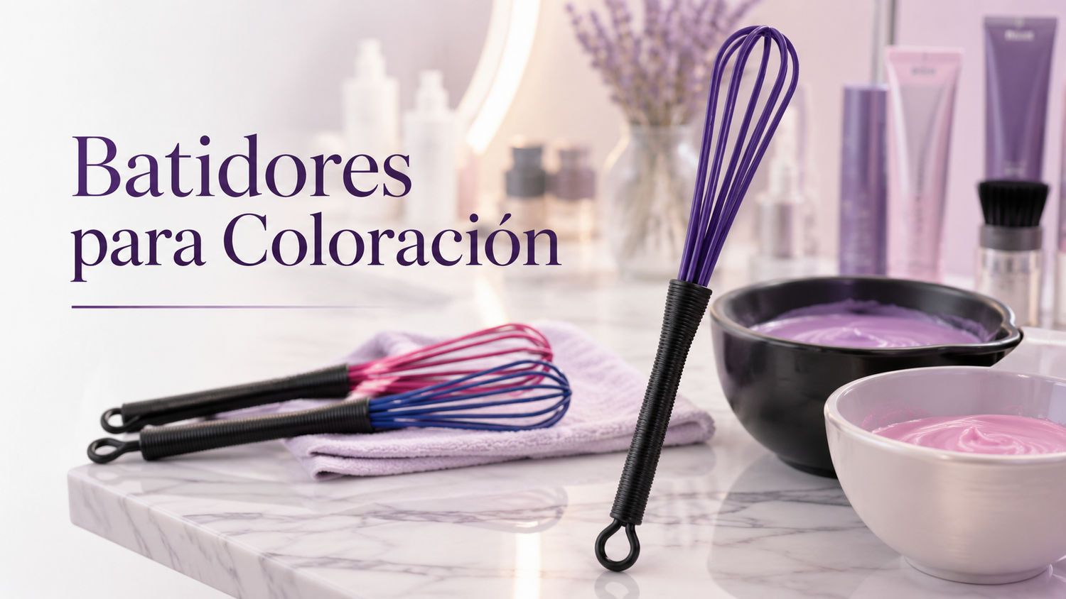 Batidores para Coloración