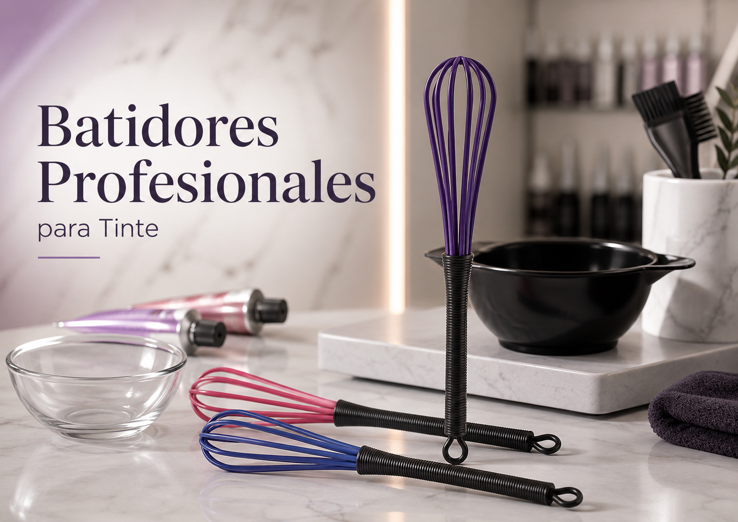 Batidores Profesionales para Tinte