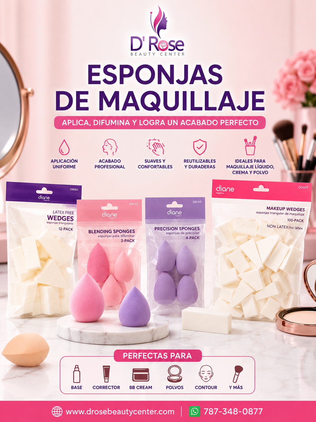 Esponjas de Maquillaje