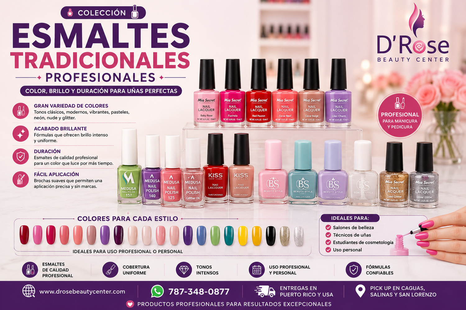 Esmaltes Tradicionales Profesionales