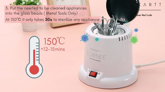 Esterilización y Desinfección Profesional de Instrumentos de Belleza