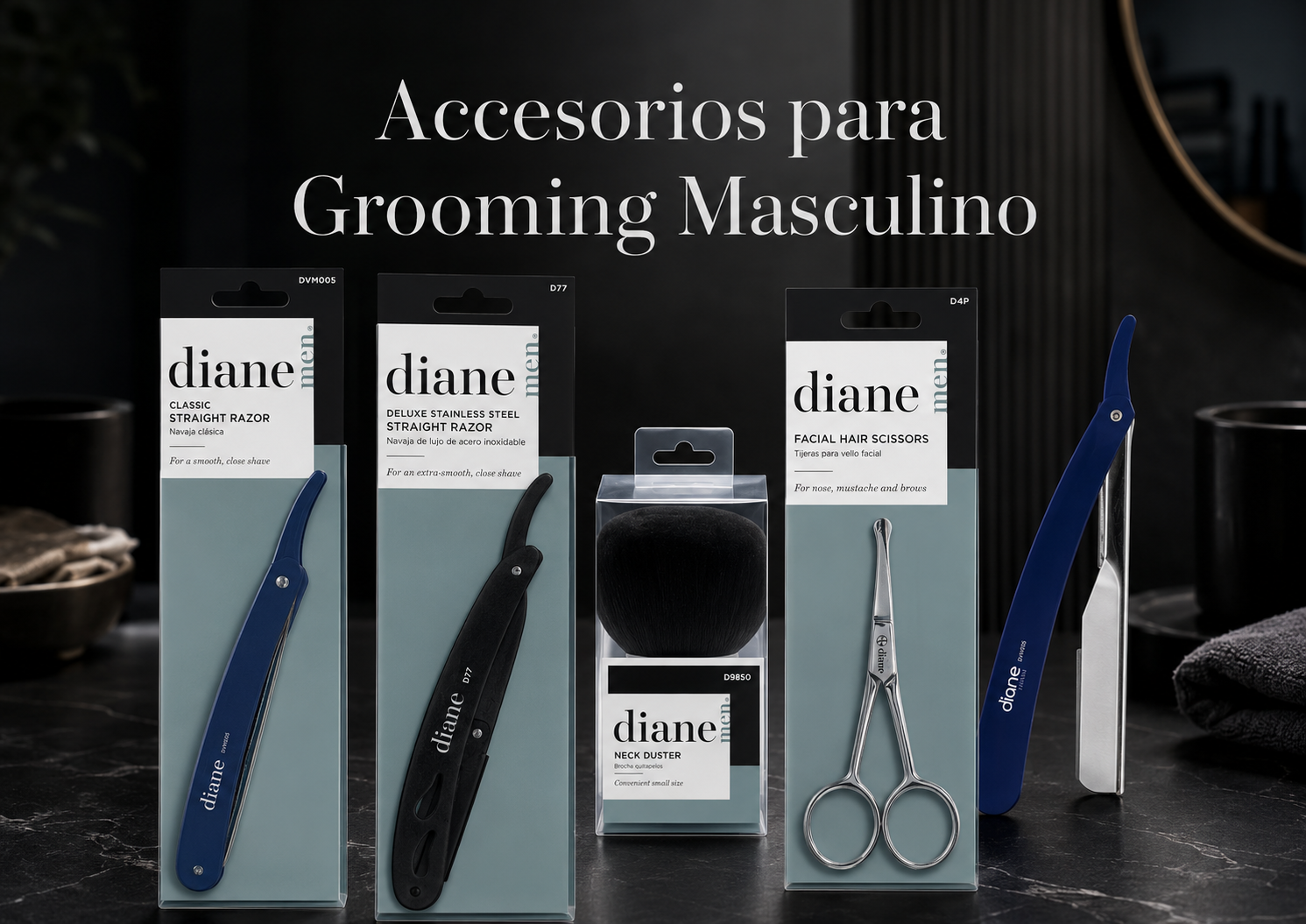 Accesorios para Grooming Masculino