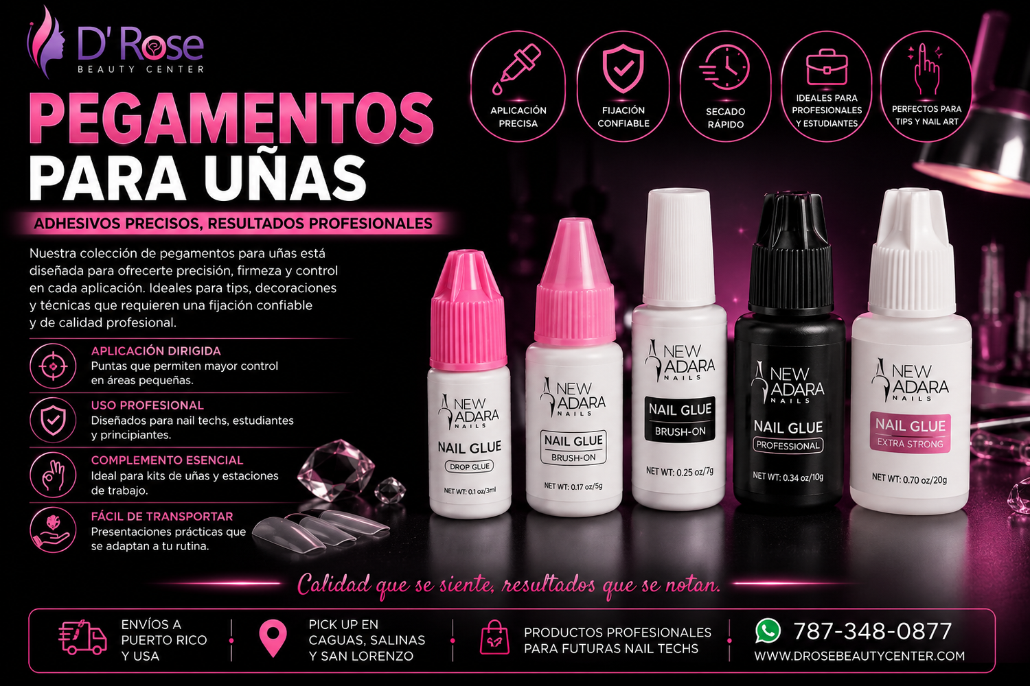 Pegamentos para Uñas