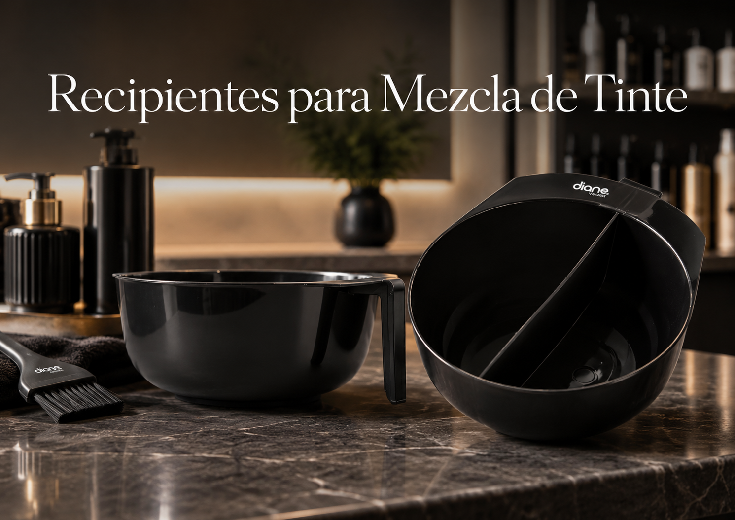 Recipientes para Mezcla de Tinte