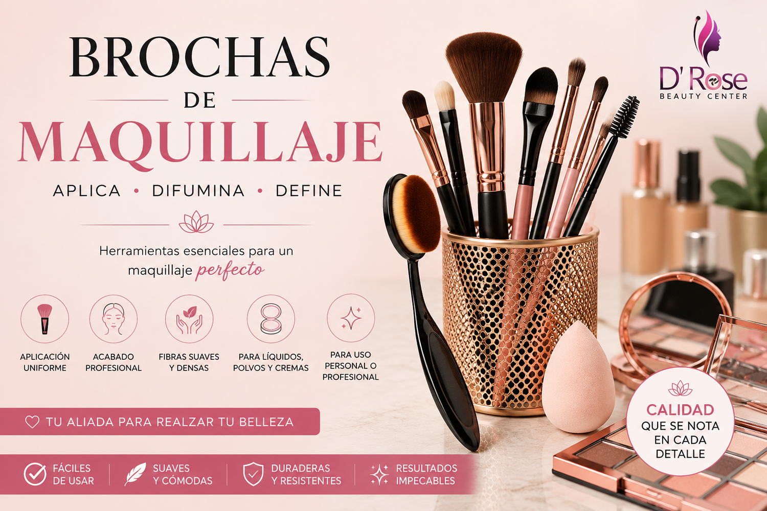 Brochas de Maquillaje