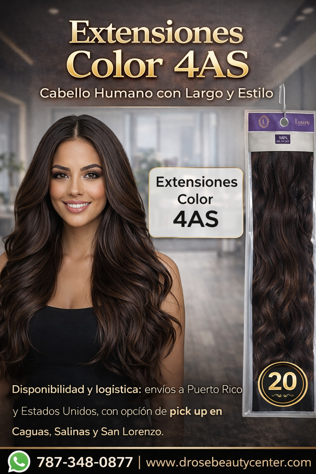 Extensiones Color 4AS