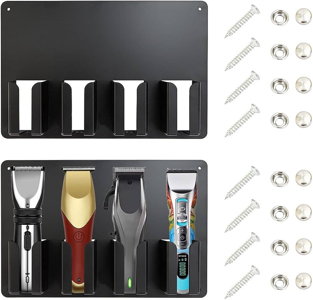 Organización Profesional de Herramientas de Barbería