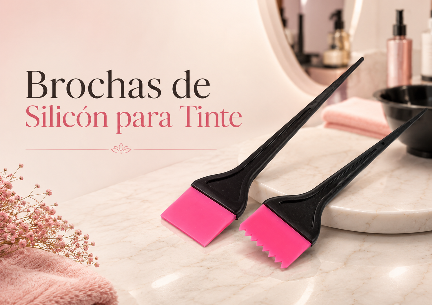 Brochas de Silicón para Tinte