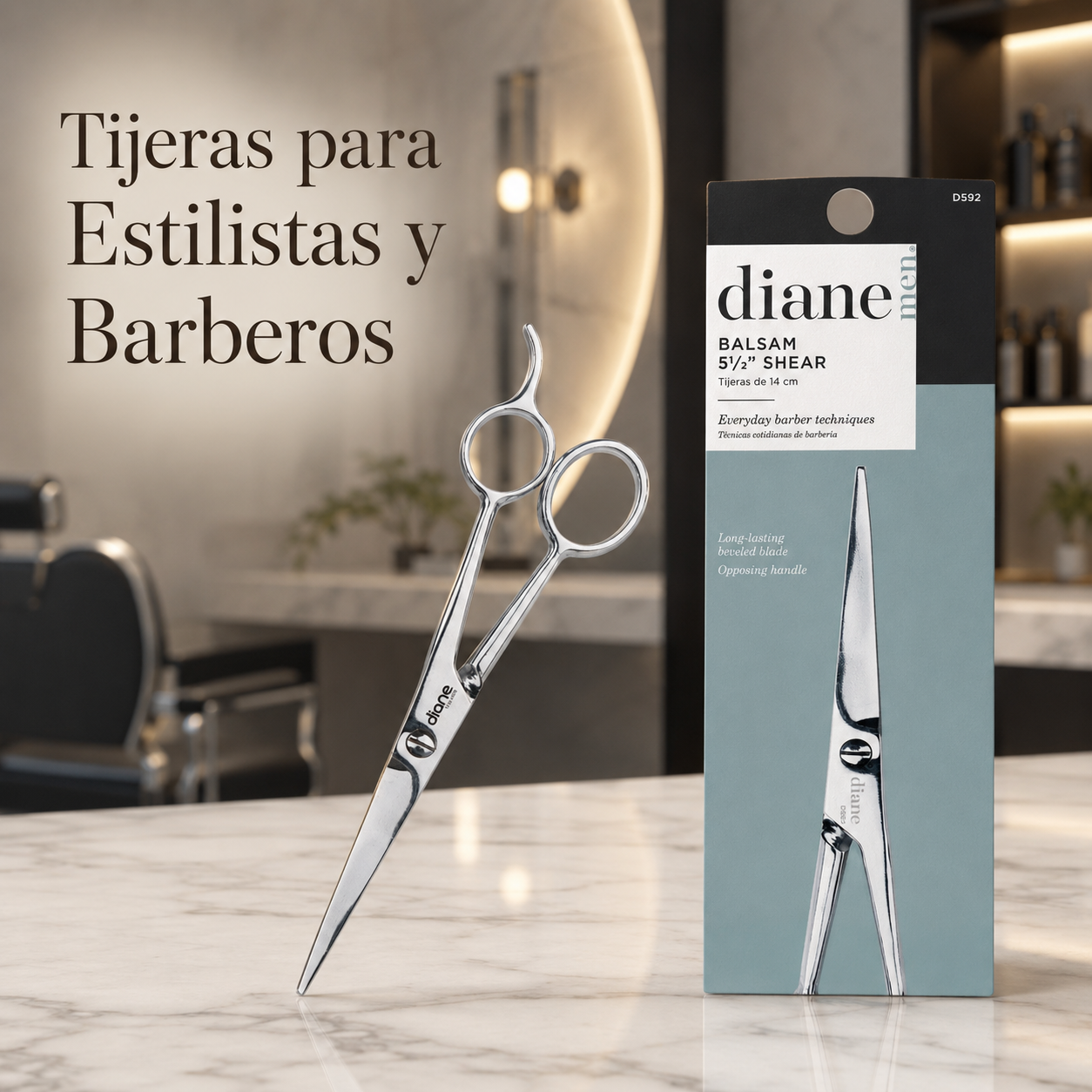 Tijeras para Estilistas y Barberos