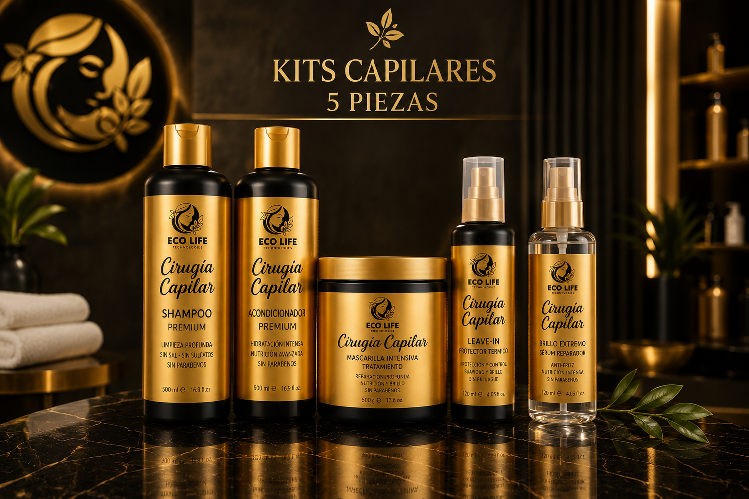 Kits Capilares 5 Piezas