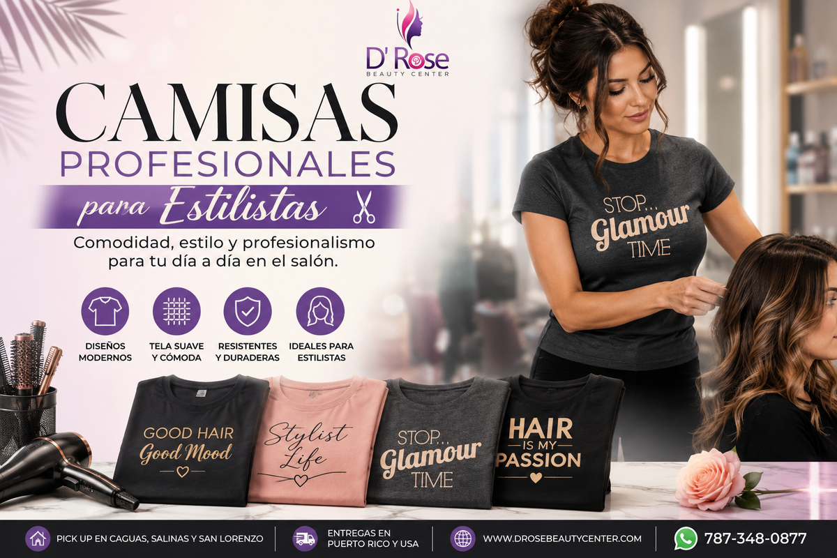 Camisas Profesionales para Estilistas