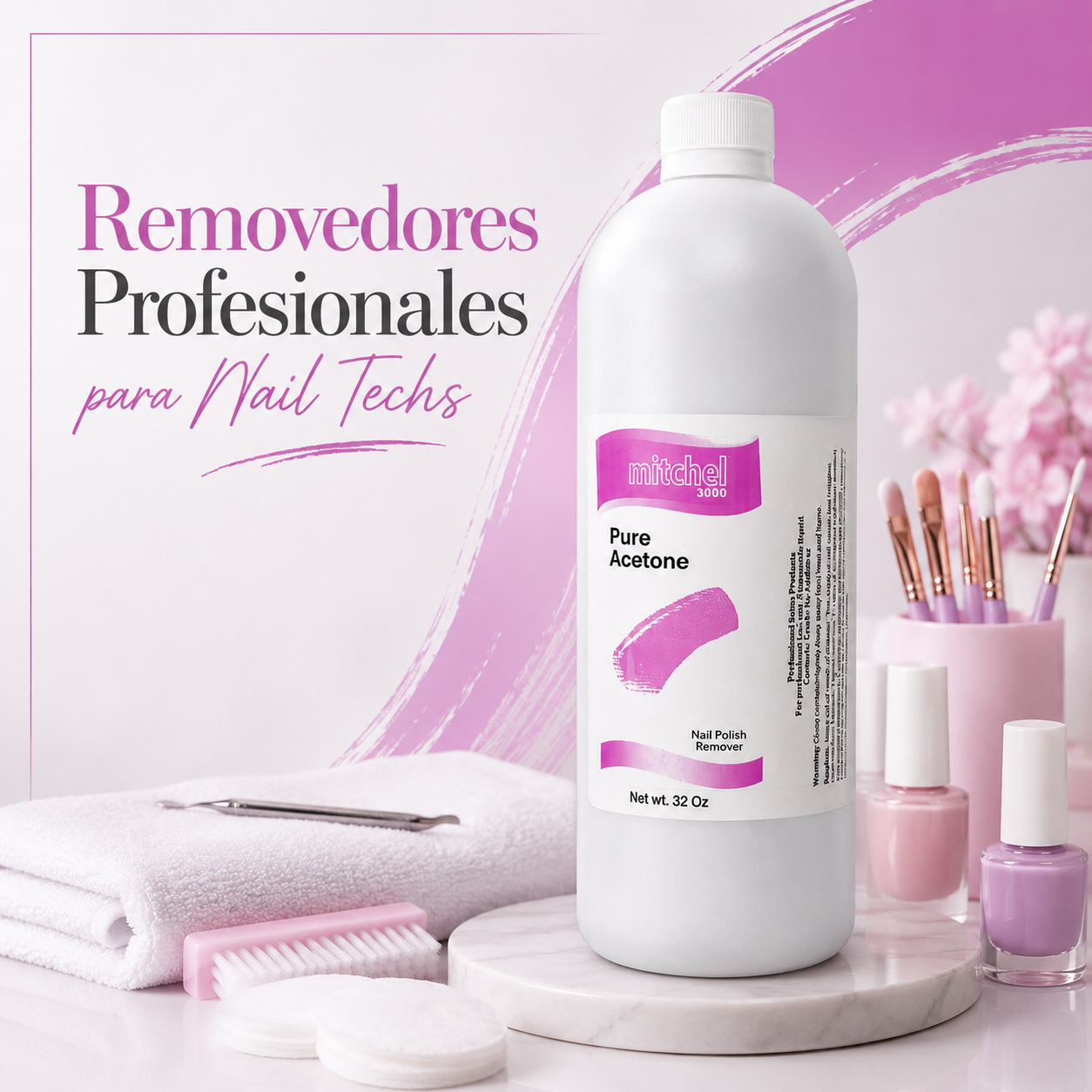 Removedores Profesionales para Nail Techs