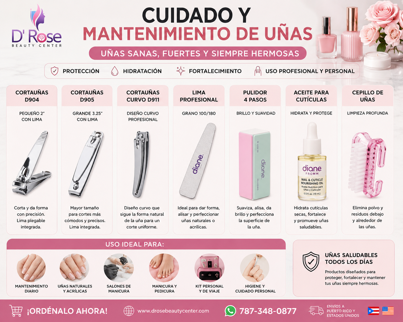 Cuidado y Mantenimiento de Uñas