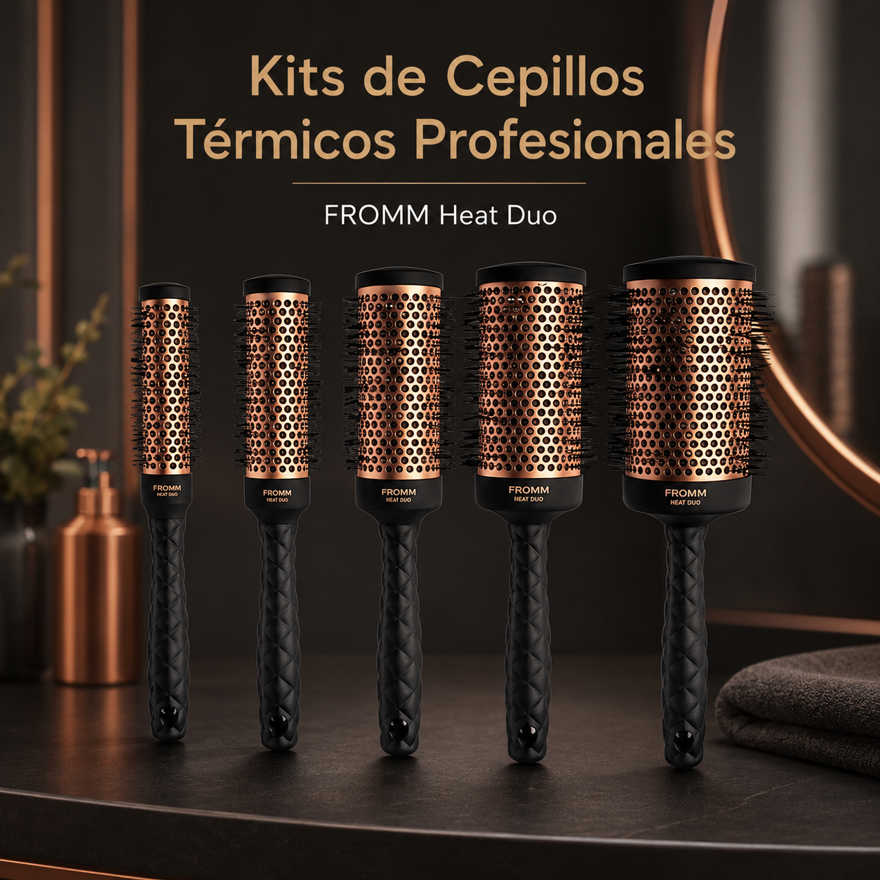 Kits de Cepillos Térmicos Profesionales