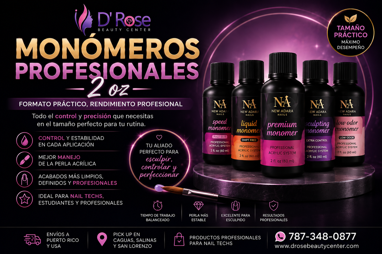 Monómeros Profesionales 2 oz