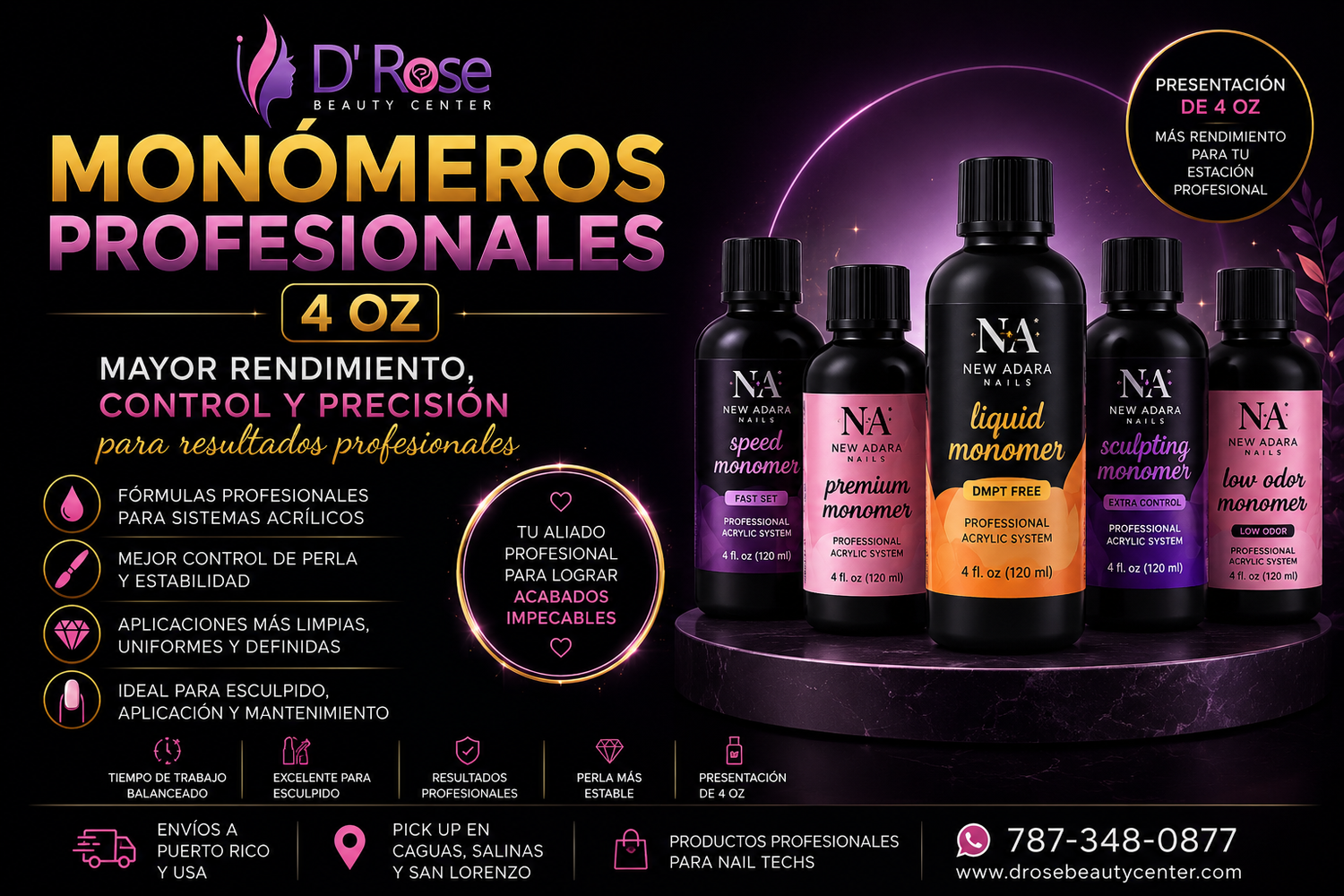 Monómeros Profesionales 4 oz