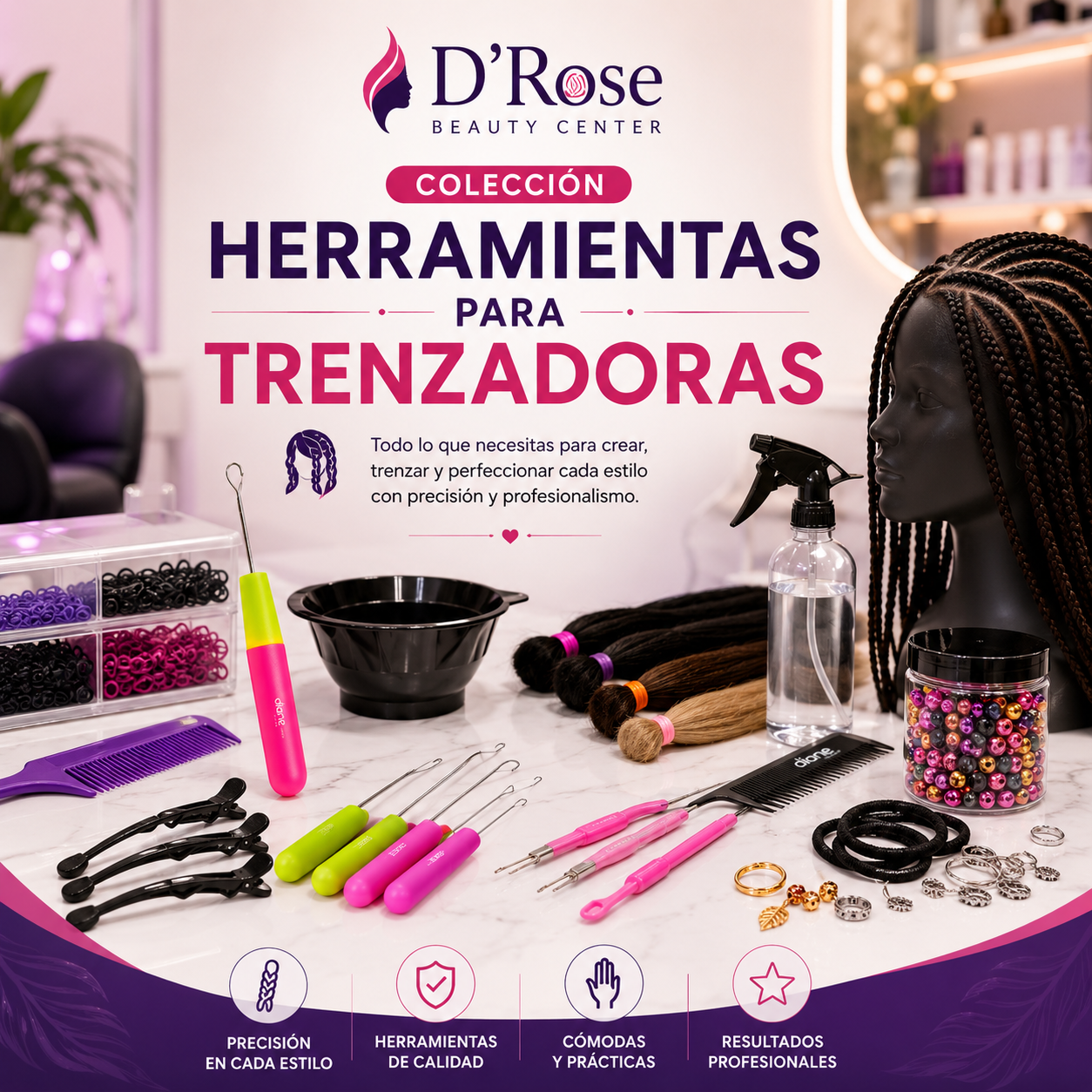 Herramientas para Trenzadoras
