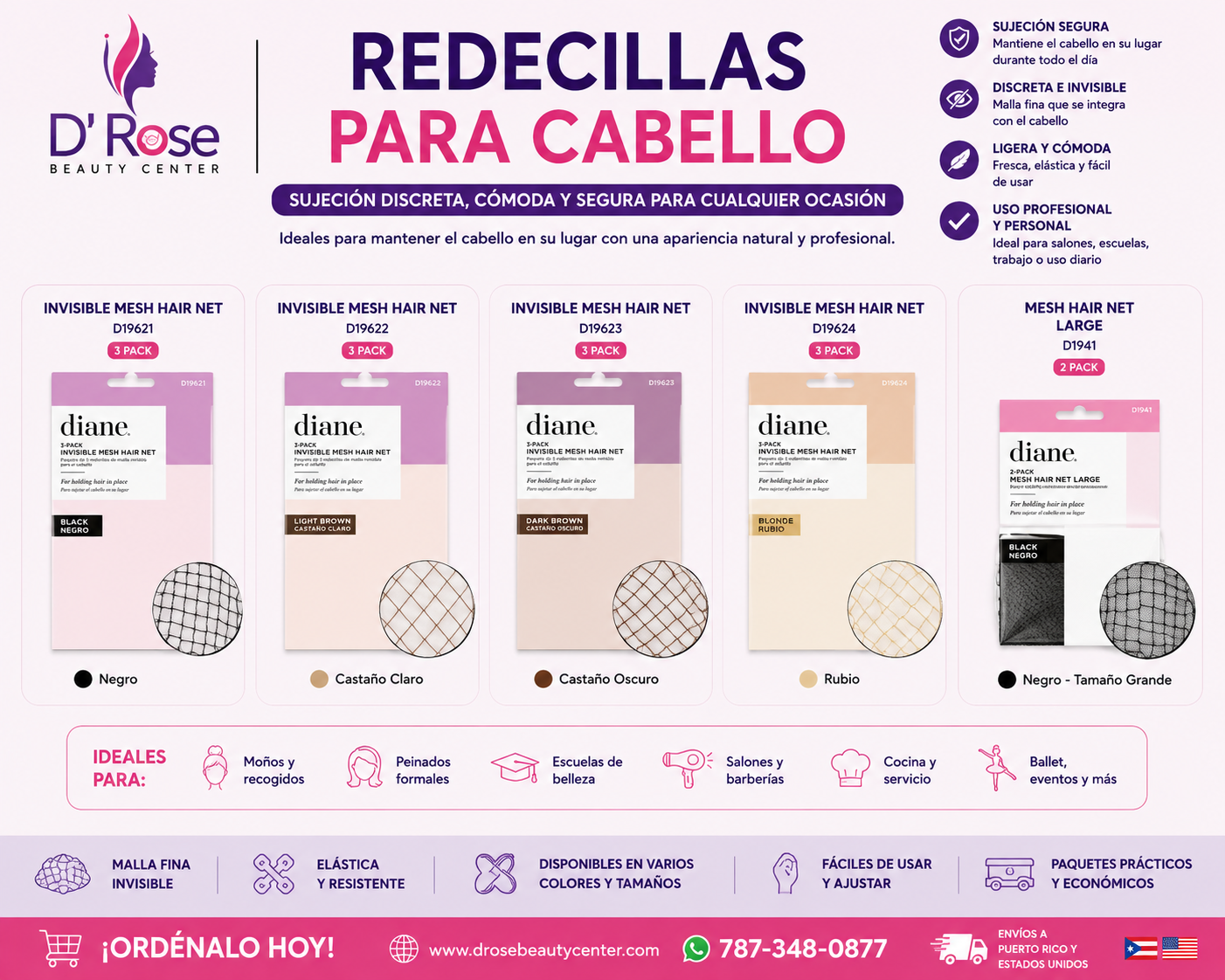 Redecillas para Cabello