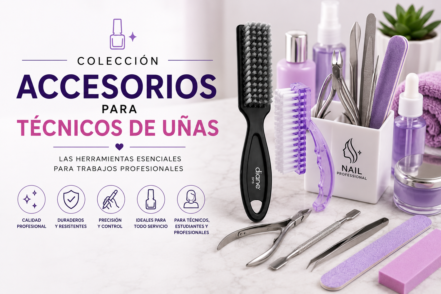 Accesorios para Técnicos de Uñas